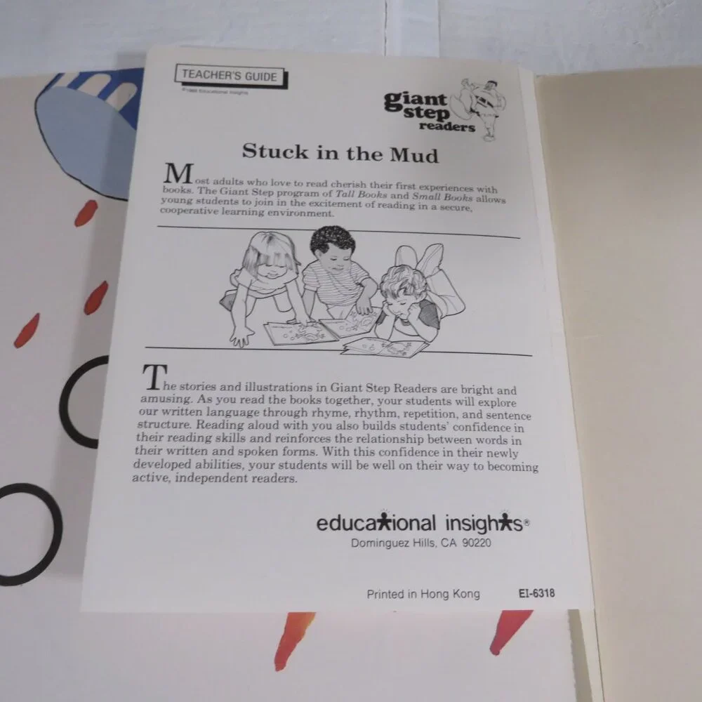 Stuck in the Mud BIG BOOK (almost 2 feet tall) By J. Croser Classroom